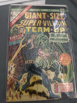 Giant Size Super Villain team up #1 1975 Dr. Doom and Sub-Mariner
