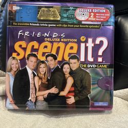 Friends Scene It DVD Game Deluxe Edition COMPLETE ScreenLife 2005 TV Show Trivia