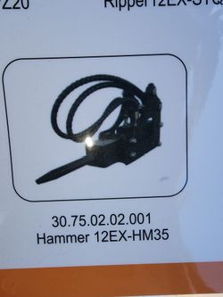 New AGT Mini Excavator Hydraulic Breaker Attachment Kit (Model 12EX-HM35) - Unused
