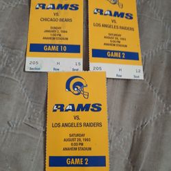 LOT OF SPORTS TICKETS 