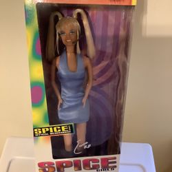 Vintage 1990s Spice Girl On Tour Emma Burton Baby Spice Doll In Box 