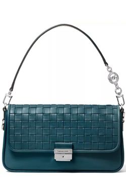 MICHAEL Michael Kors
Bradshaw Woven Leather Convertible Shoulder Bag