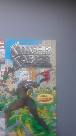 Silver sable and the wild pack 1st issue comic book