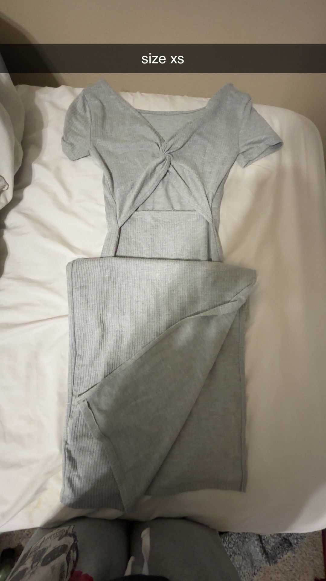 Grey dress