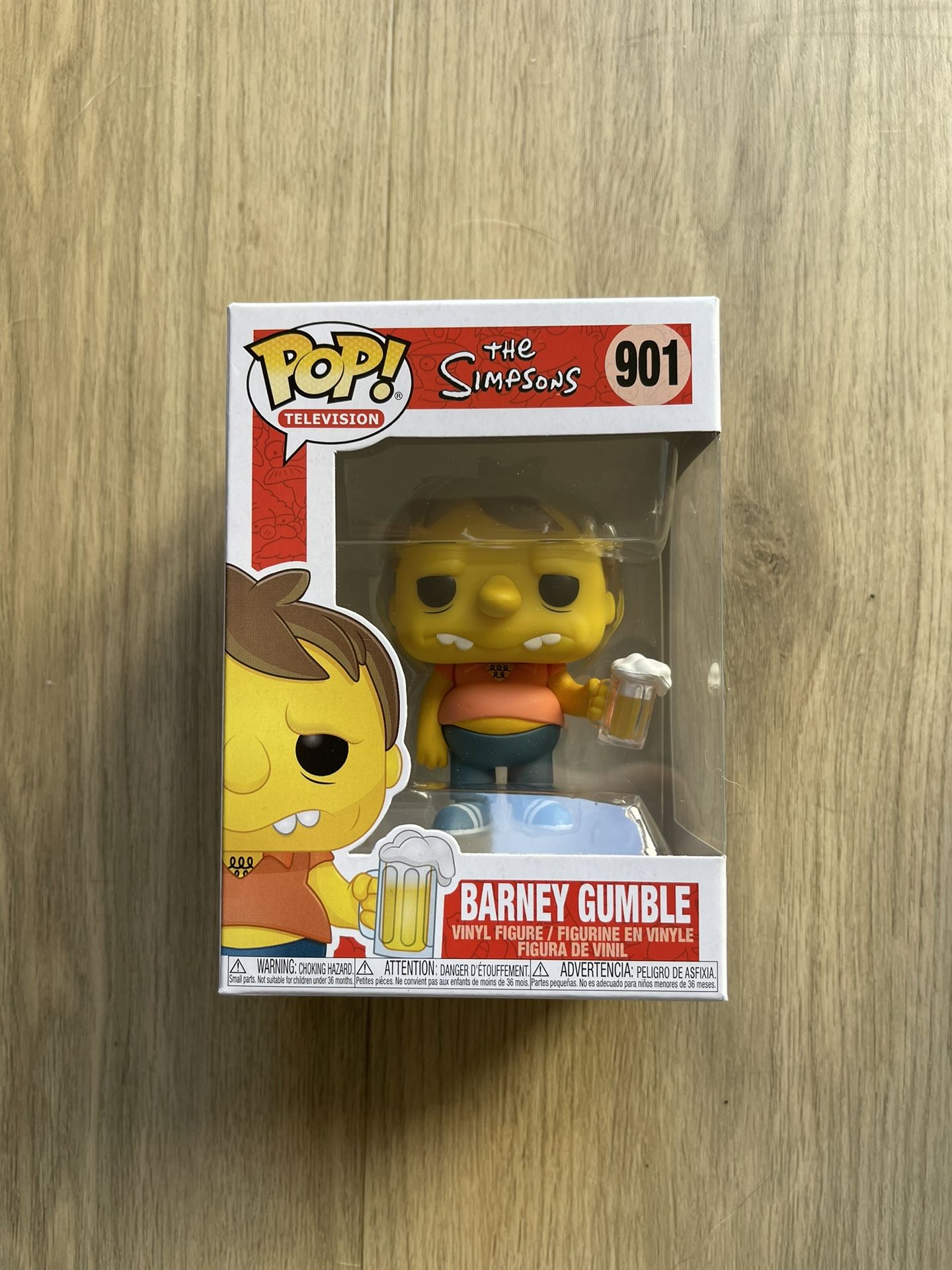 Funko Pop! TV The Simpsons Barney Gumble 901