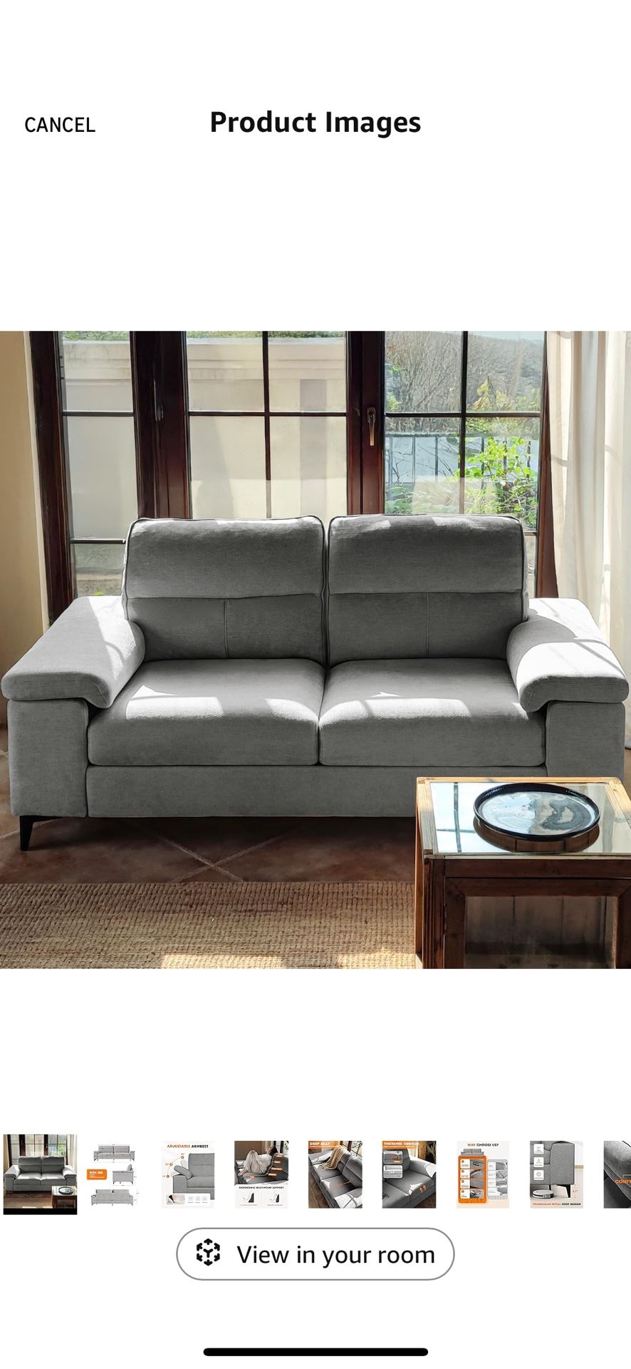 West Elm Like Sofa