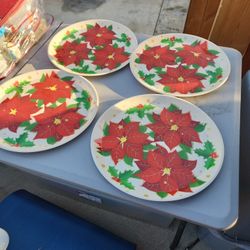 New Plastic  Big Round Platters$3 Each