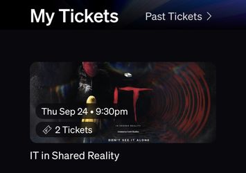1 Ticket Left for $50 IT In Shared Reality at the Cosm in Inglewood.