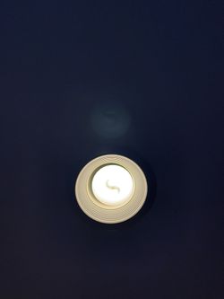 4 Pack Recess Lighting - 8 in. & Light Bulbs Included