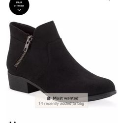 Style & Co Women's Ameliaa Block Heel Booties, Macy's Exclusive