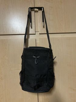 Black Insulated Golf Cooler Bag With Plenty Of Pockets And Space