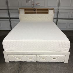 Queen Size Bed With Mattress