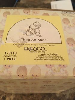 Precious moments figurines