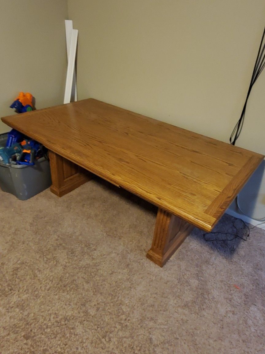 Antique Oak Desk