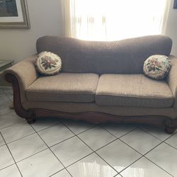 Sofa and loveseat