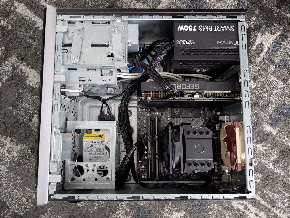 Sleeper AM4 Gaming PC! AMD Ryzen 7, RTX 3060 Ti, 16 GB DDR4 RAM, 1 TB NVMe SSD!