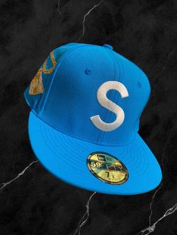 Supreme x New Era 59Fifty Fitted Hat brand new 7 1/8