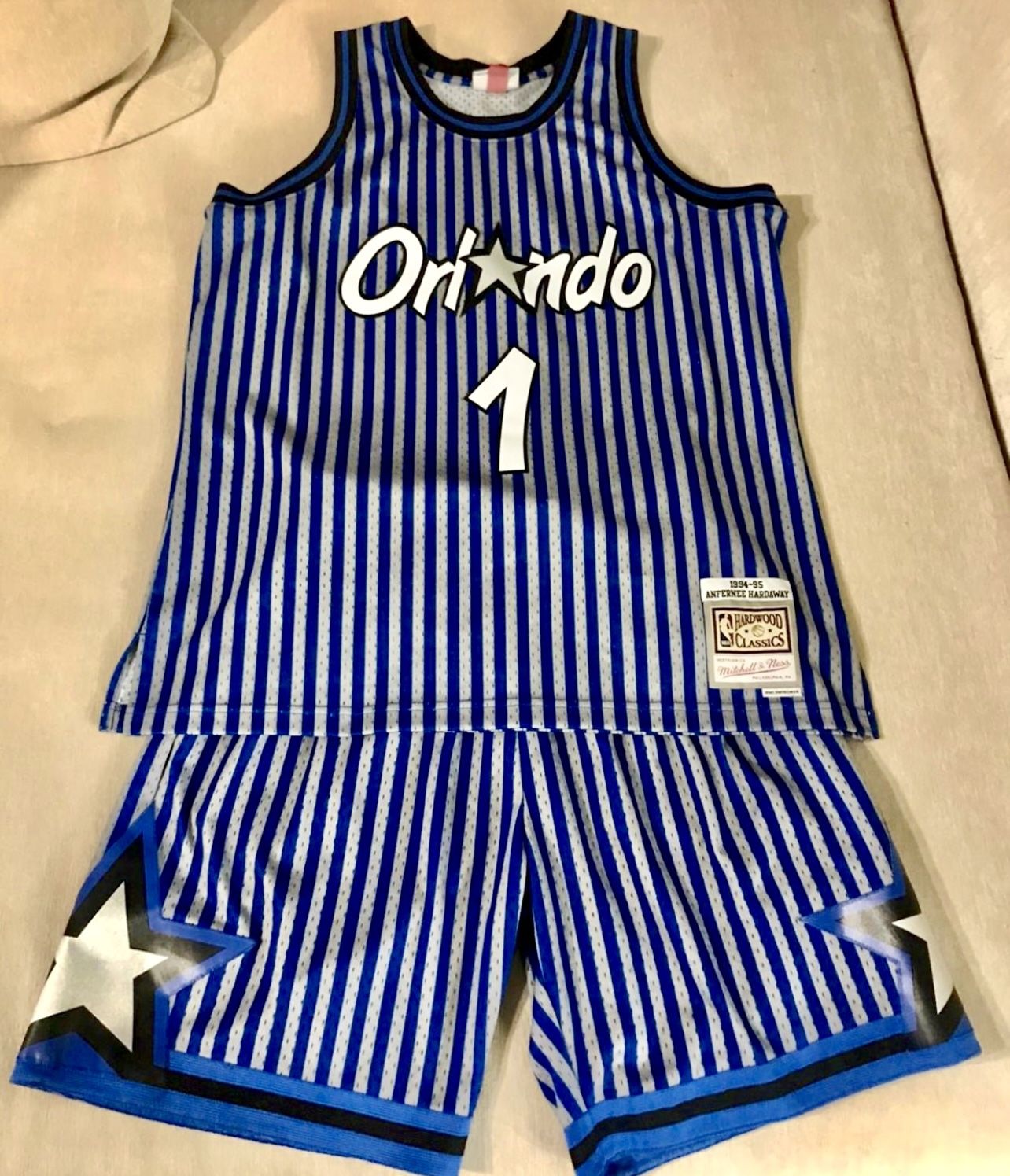 Orlando magic jersey & shorts set