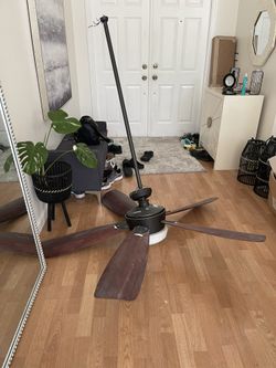 Hampton Bay Fan W/downrod