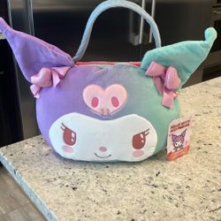 Hello Kitty And Friends Kuromi Plush Purse - New With Tags 