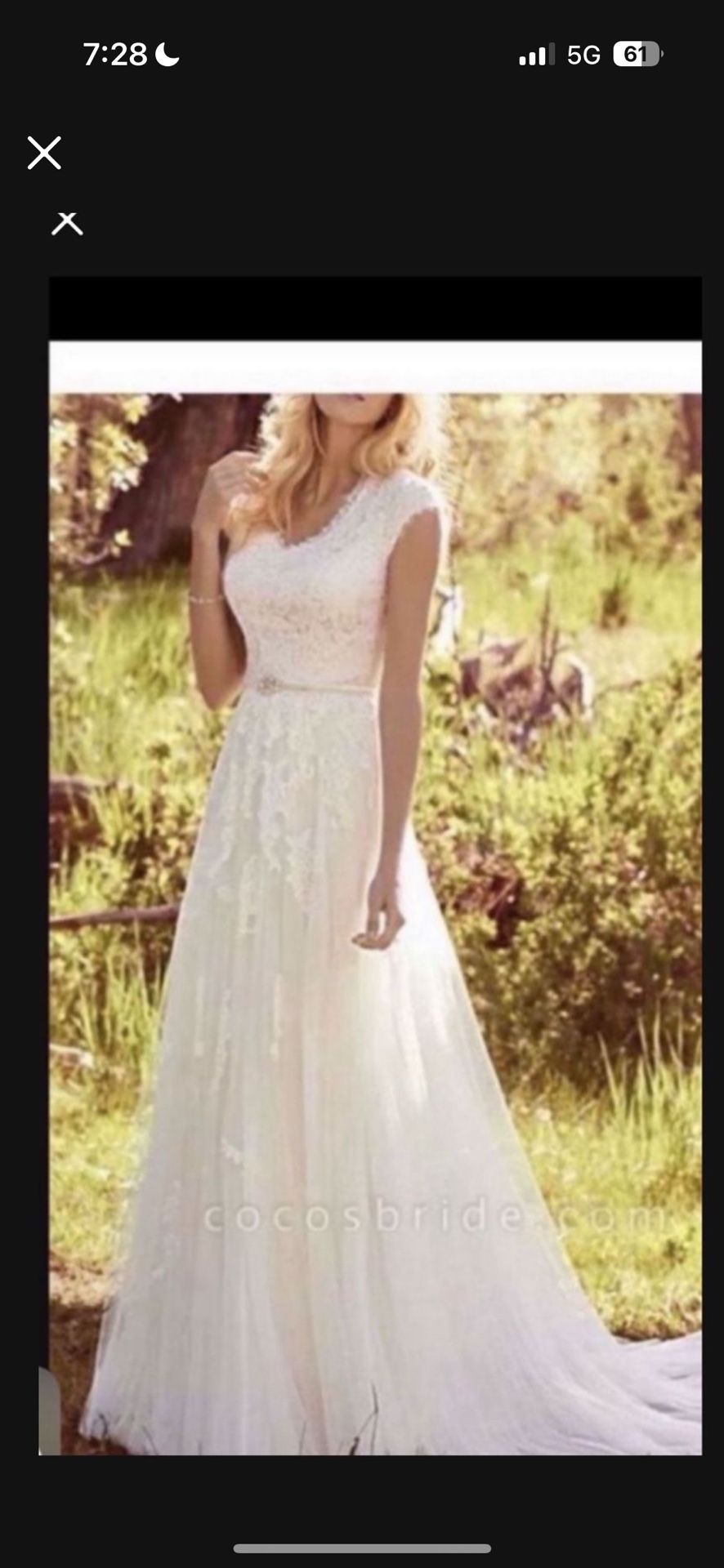 WEDDING DRESS NEW