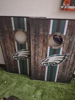 Philadelphia Eagles Cornhole Board Set