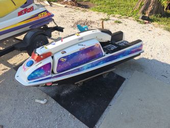 2 stand up jet skis