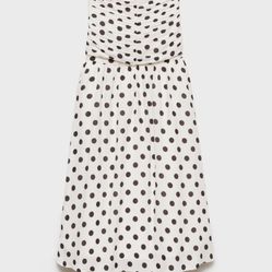 White XS Dress by Mango
