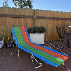 Fold Up Lounge Chair