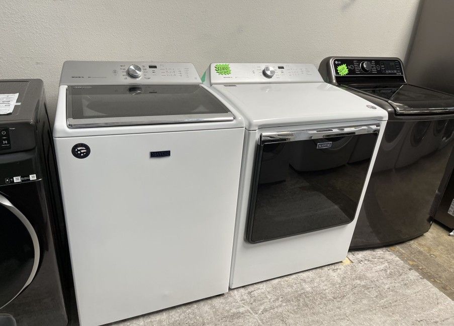 MAYTAG BRAVOS XL WASHER DRYER SET for Sale in Phoenix, AZ OfferUp