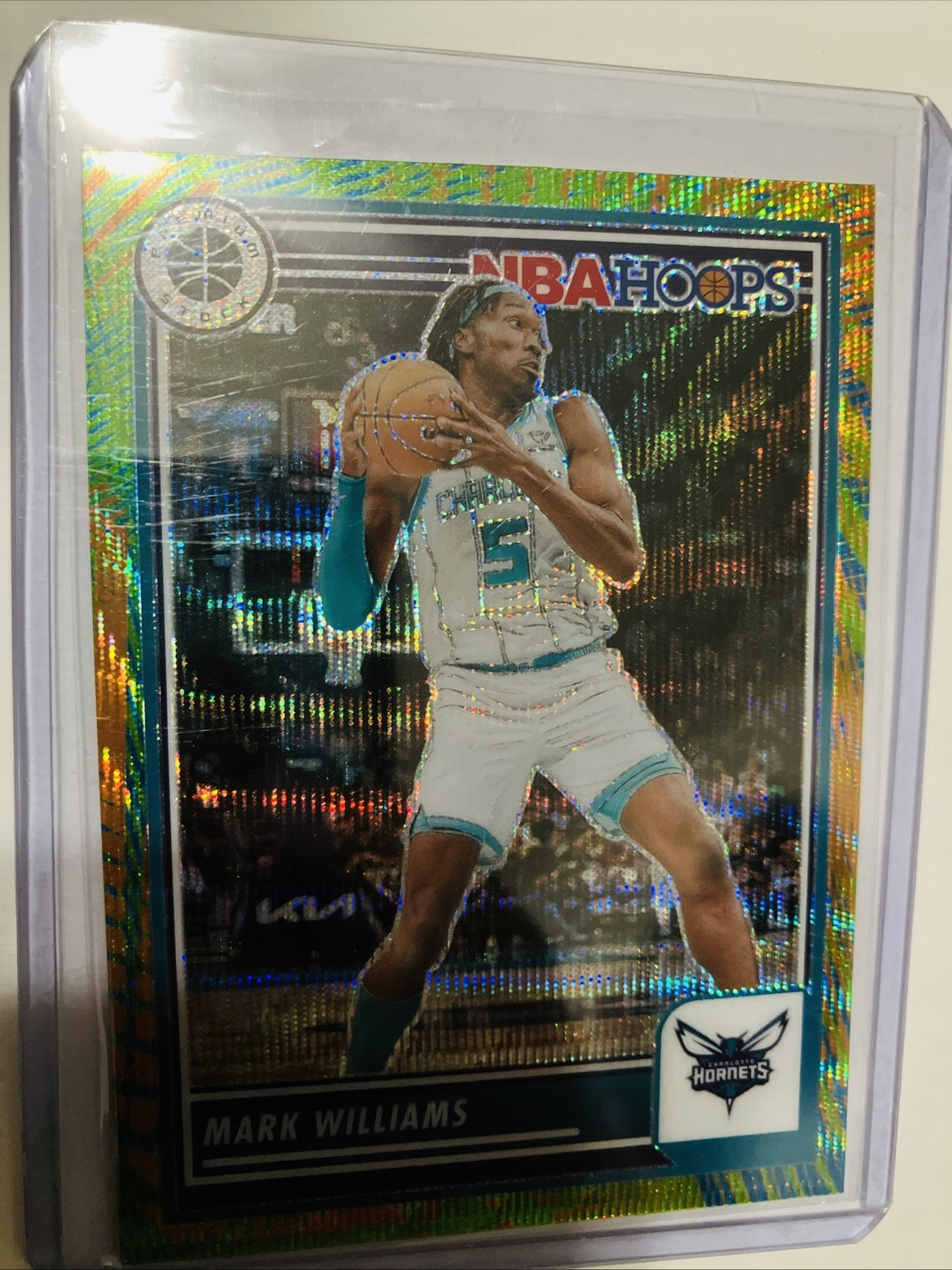 Mark Willams NBA Hoops Green And Orange Snakeskin