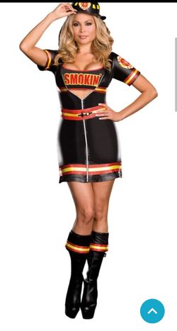 NWT Dreamgirl "SMOKIN HOT FIREMAN" sexy Costume Sz S 🔥💥🫦