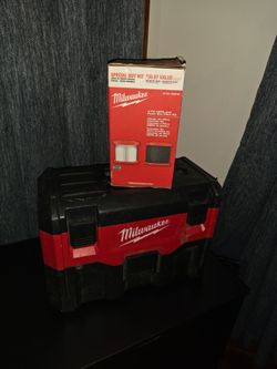 Milwaukee Vacuum with new filter