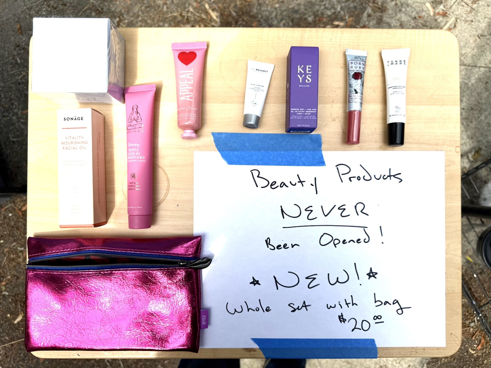 Facial Products Never Been Used!