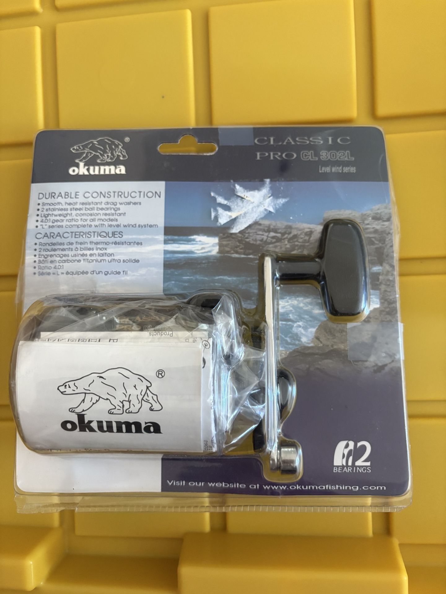Okuma Classic CLX 300L Left-Handed Trolling Reel Combo Kit – New in Package 🎣 Brand New |