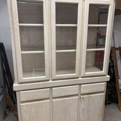 Wooden Display Cabinet