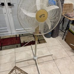 Hampton Bay 22” Metal Pedestal Fan 50” Tall (3 Speed)