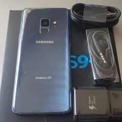 Samsung Galaxy S9  , Factory Unlocked,  Excellent Condition Like New 