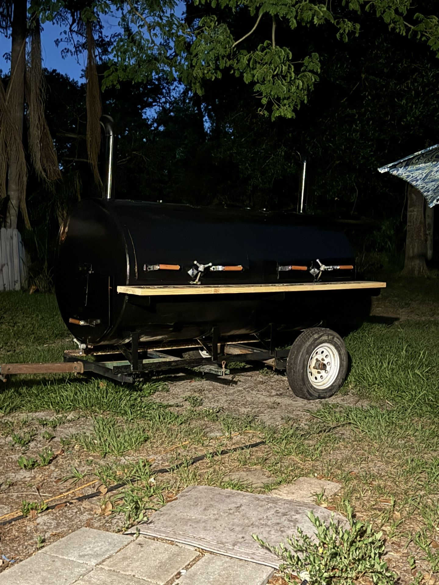 ? 300 gallons smoker.