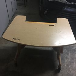 Child’s Desk with Rollers