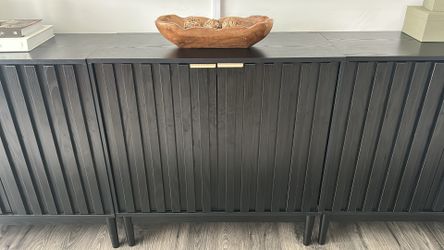 Black Cabinets/Sideboard