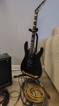 Jackson Dinky Electric Guitar & BOSS Katana 50