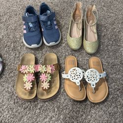 Various Girls Sz 1 shoes