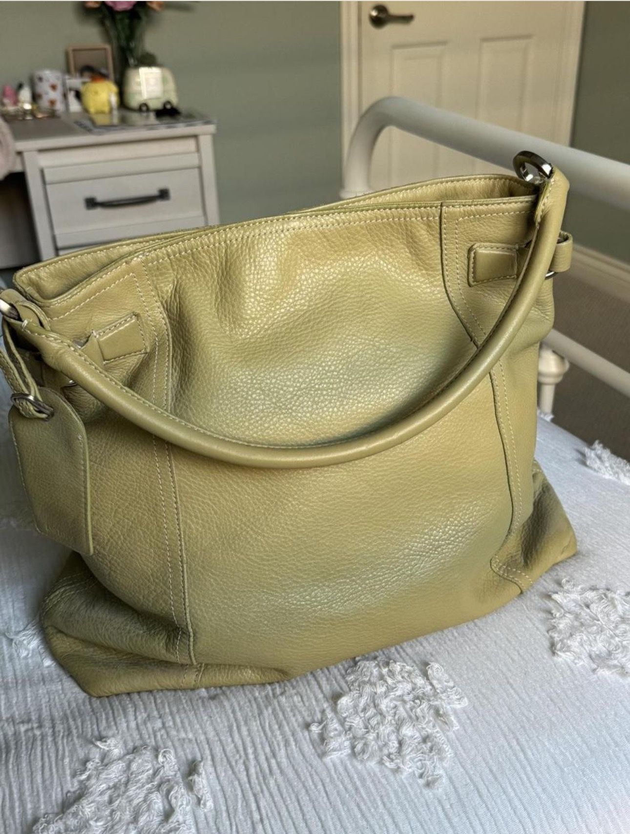 Green Ann Taylor Purse 