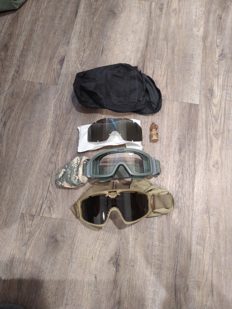 Standard Issue U.S. Army Combat Goggles