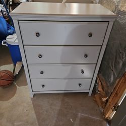 Baby dresser and changing table set