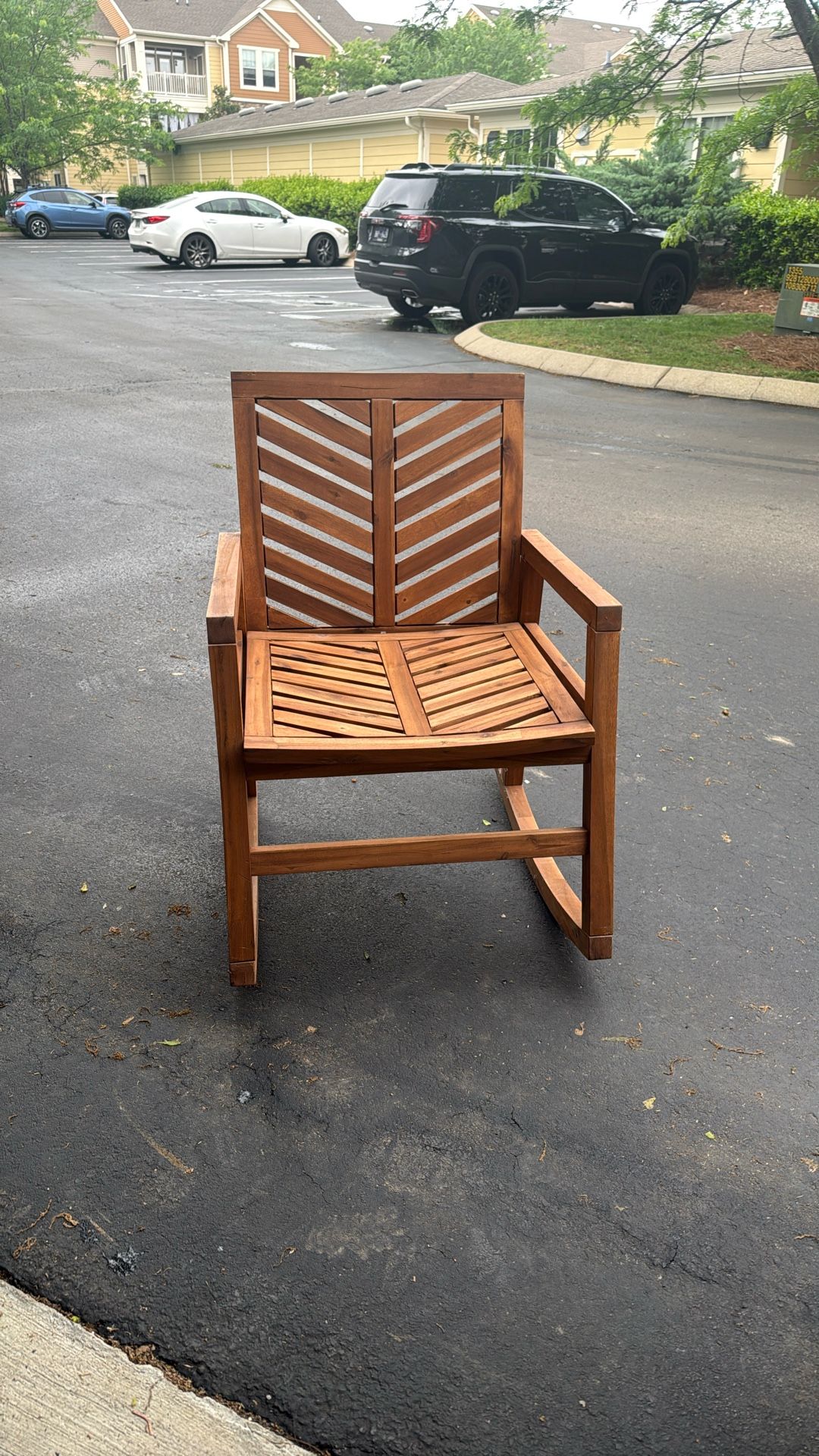 Wooden Rocking Chair