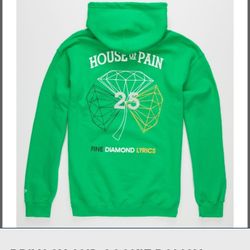 Rare Diamond Supply Co Hoodie X House Of Pain Sweatshirt supreme Size Large St. Patricks Coming ASAP 🍀