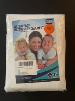 King Waterproof Mattress Encasement (BRAND NEW)