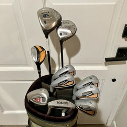 Left Handed Callaway & Wilson Golf Clubs Set